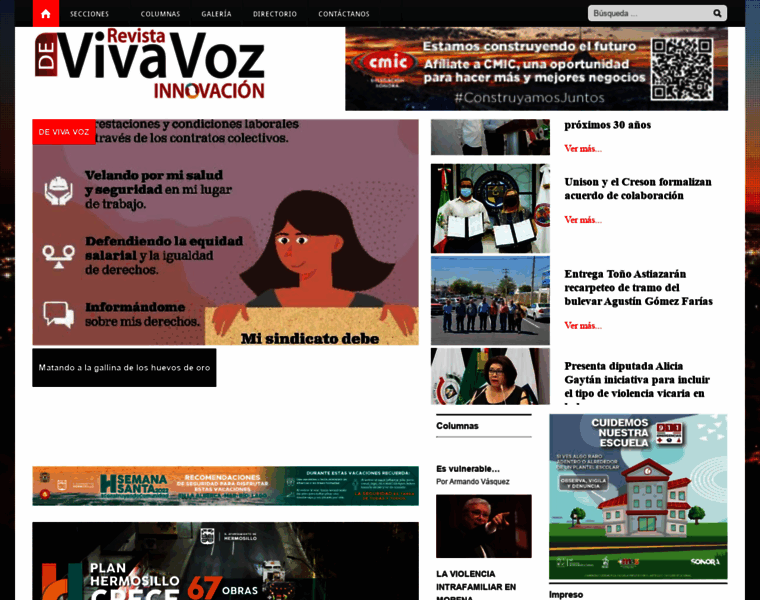 Revistavivavoz.com thumbnail