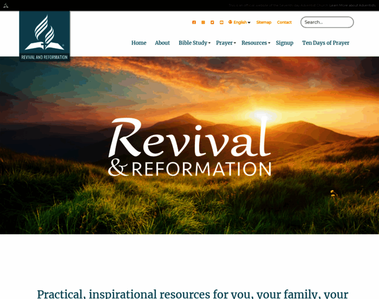 Revivalandreformation.org thumbnail