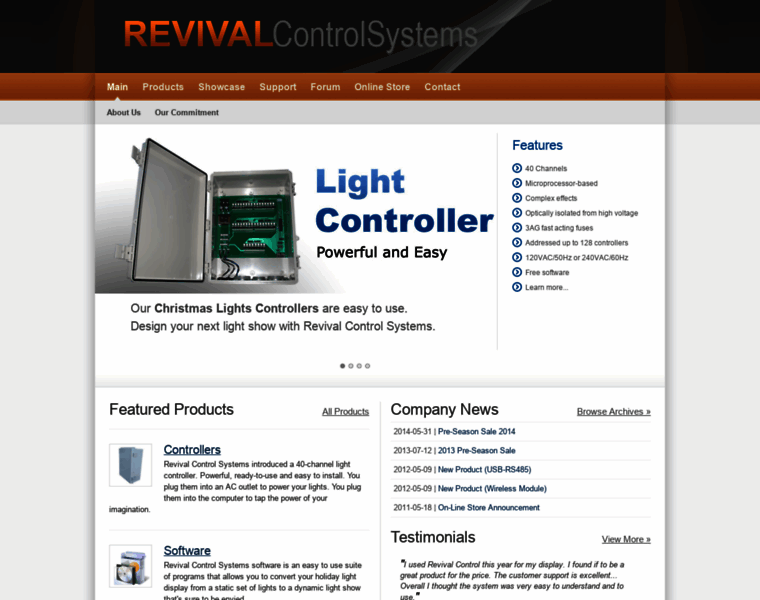 Revivalcontrolsystems.com thumbnail