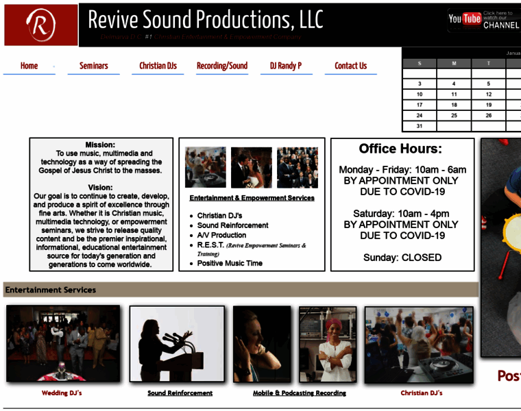Revivesoundproductions.com thumbnail
