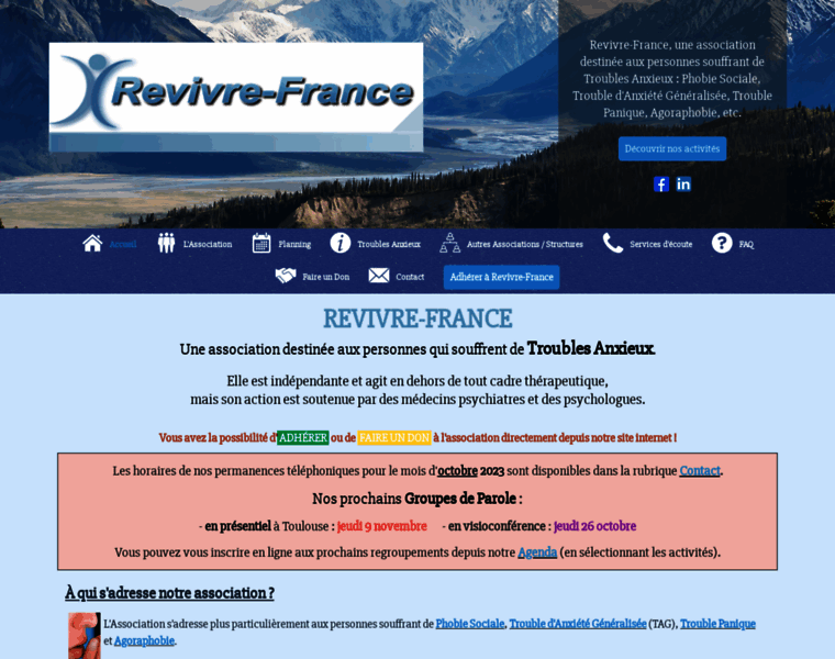 Revivre-france.org thumbnail