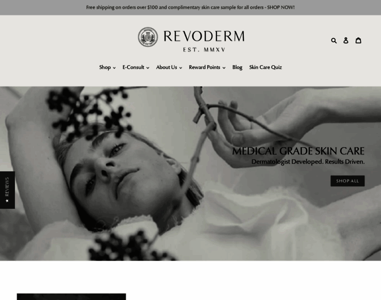 Revoderm.com thumbnail