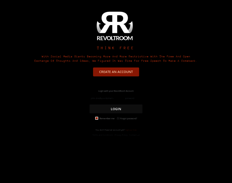 Revoltroom.com thumbnail