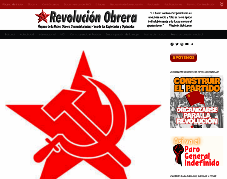 Revolucionobrera.com thumbnail