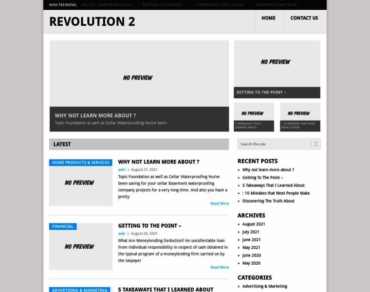 Revolution2.us thumbnail