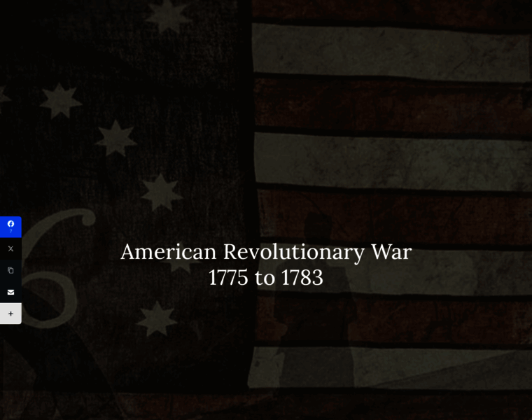 Revolutionarywar.us thumbnail