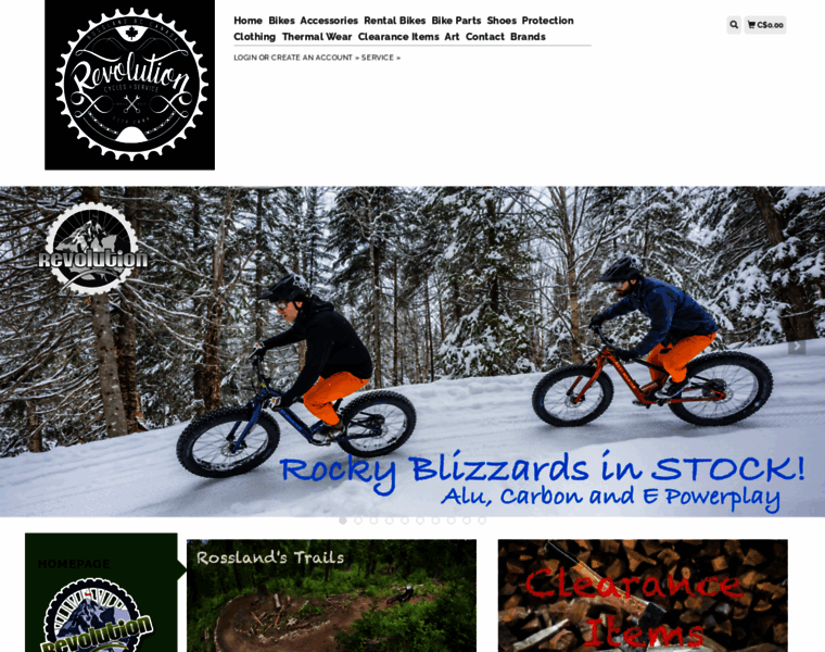Revolutioncycles.ca thumbnail