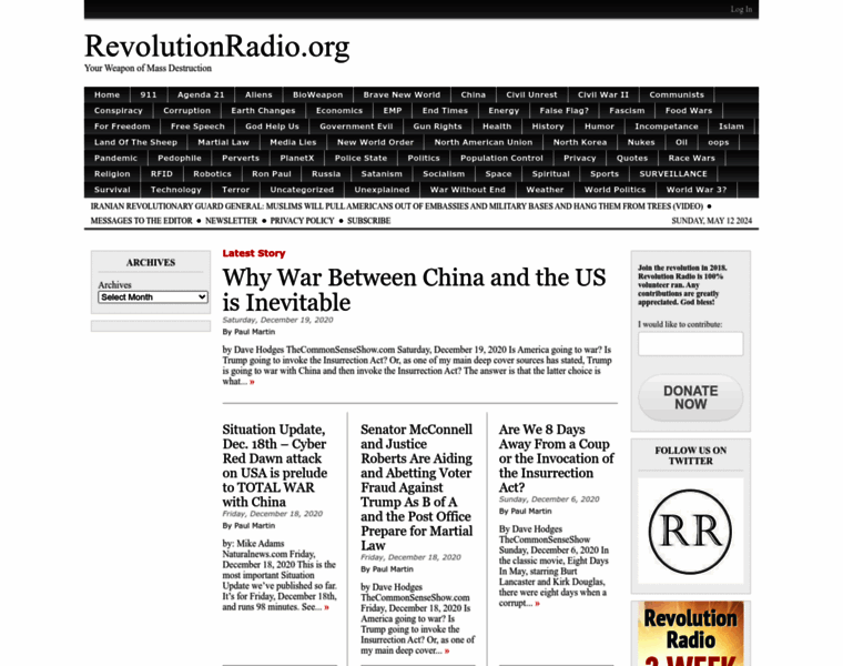 Revolutionradio.org thumbnail