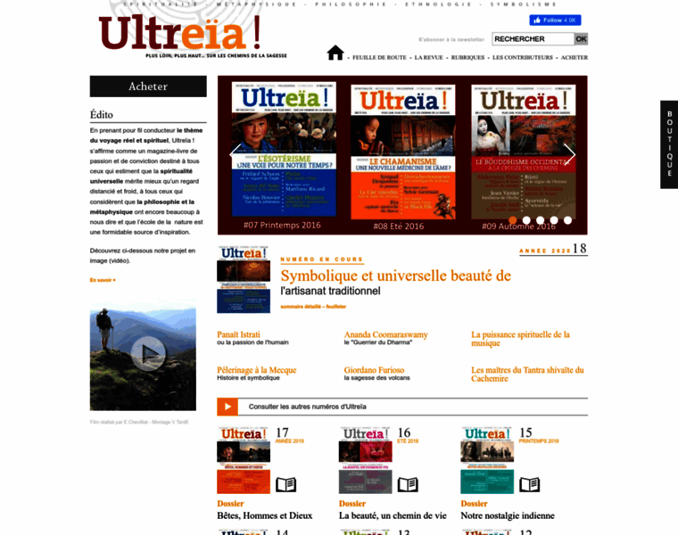 Revue-ultreia.com thumbnail