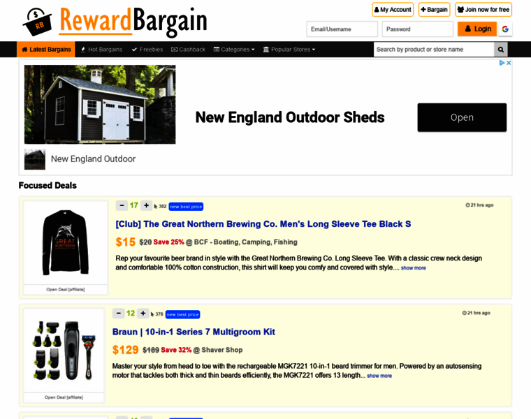 Rewardbargain.com.au thumbnail