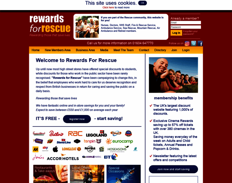Rewardsforrescue.co.uk thumbnail