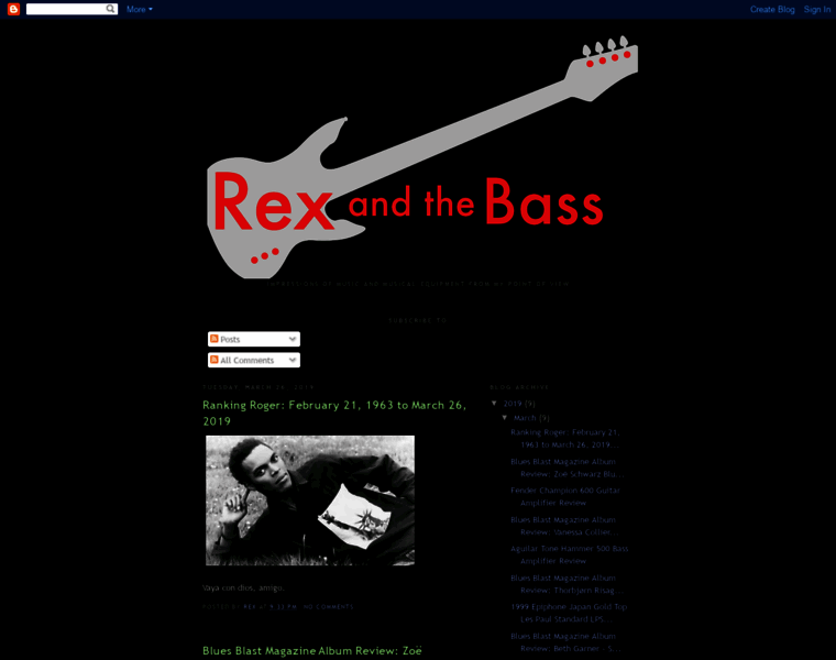 Rexbass.com thumbnail