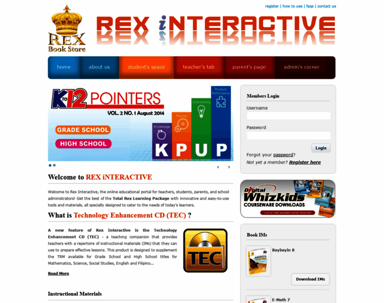 Rexinteractive.com thumbnail