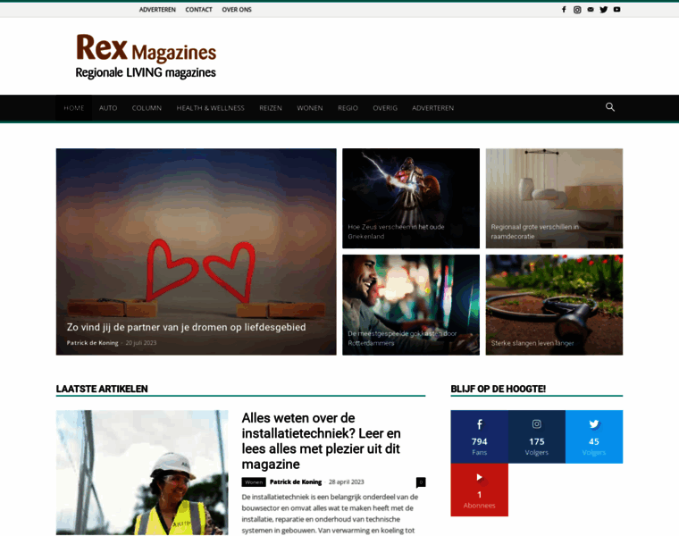 Rexmagazines.nl thumbnail