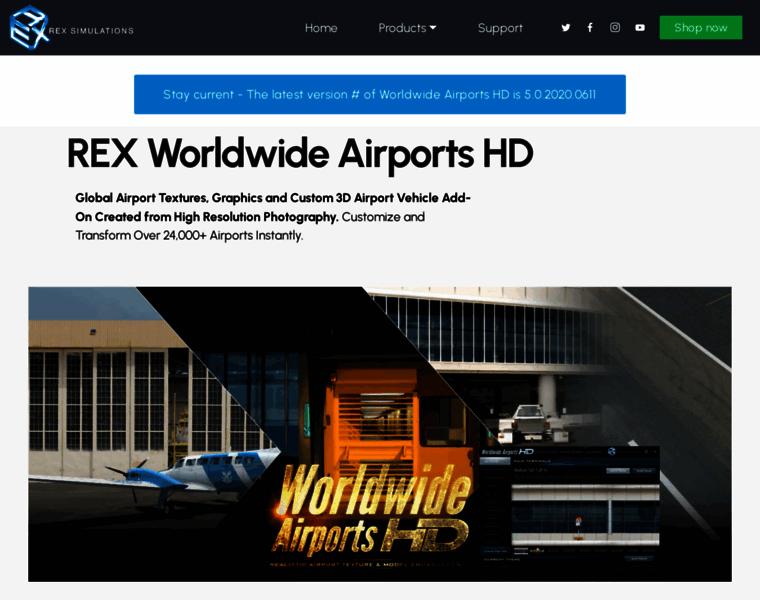 Rexworldwideairports.com thumbnail