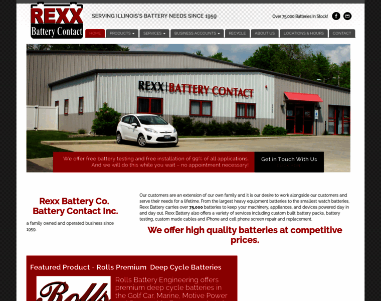 Rexxbattery.com thumbnail