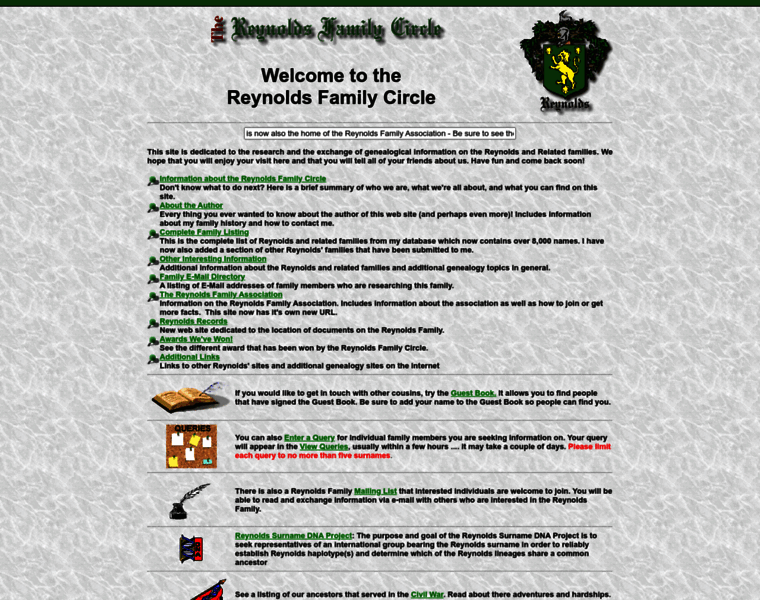 Reynoldsfamilycircle.com thumbnail