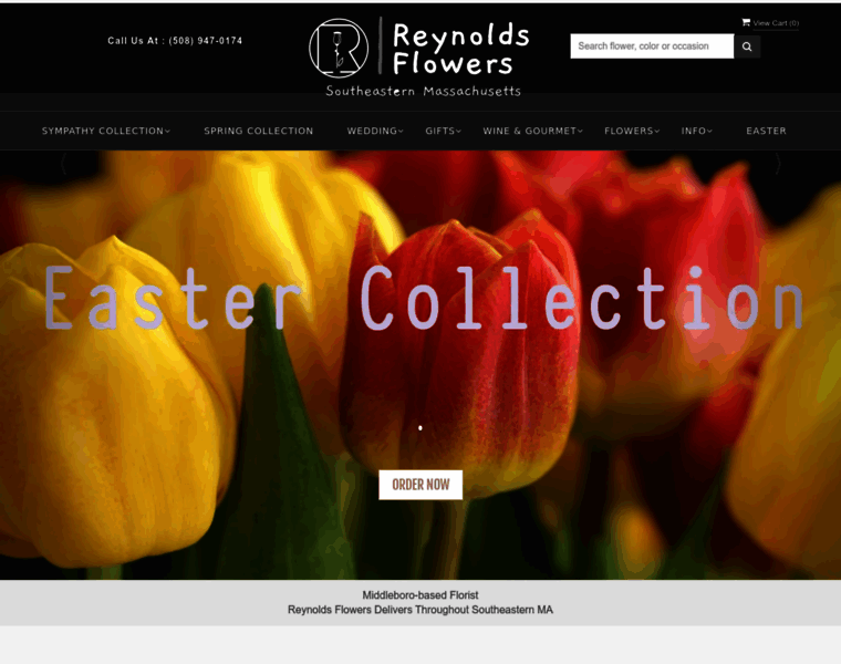 Reynoldsflowers.net thumbnail