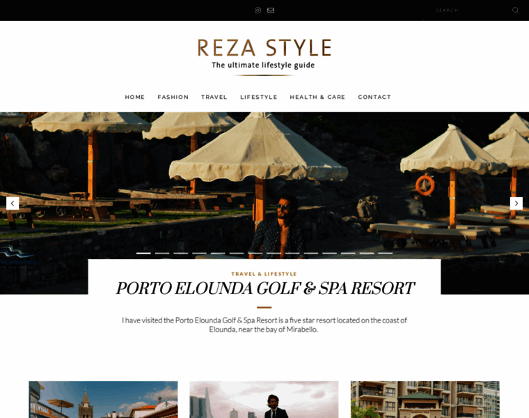 Reza-style.com thumbnail