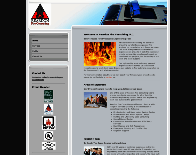 Rfcfireprotection.com thumbnail