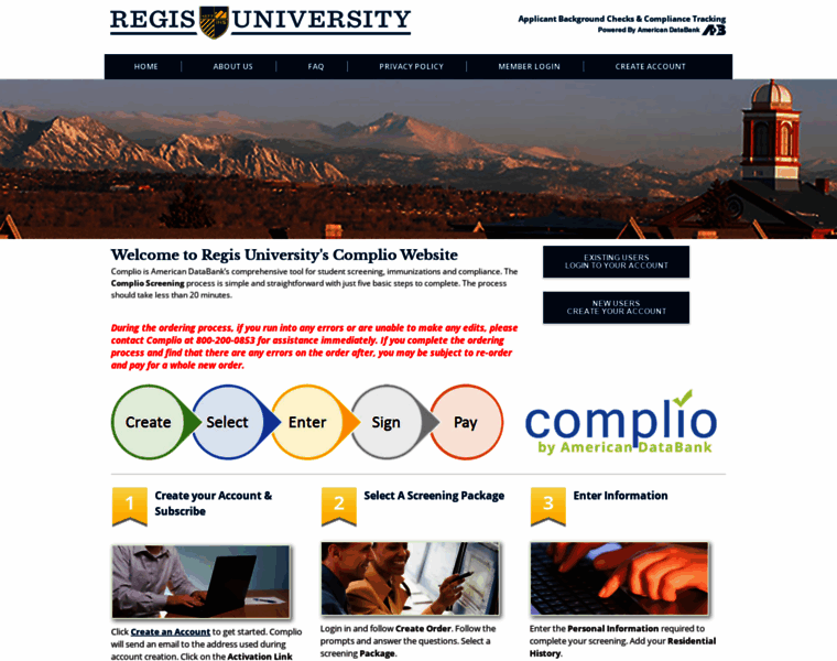 Rhchpcompliance.regis.edu thumbnail