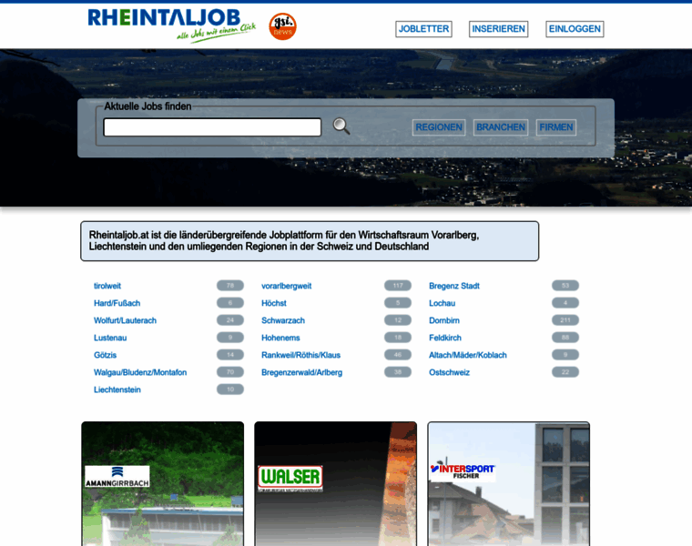 Rheintaljob.at thumbnail