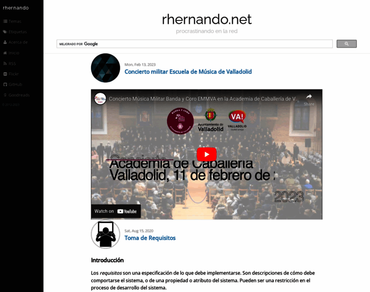 Rhernando.net thumbnail