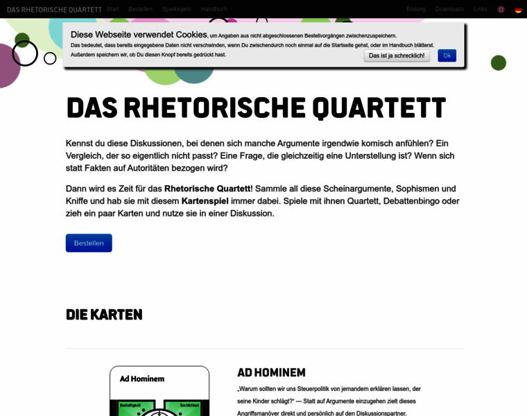 Rhetorisches-quartett.de thumbnail