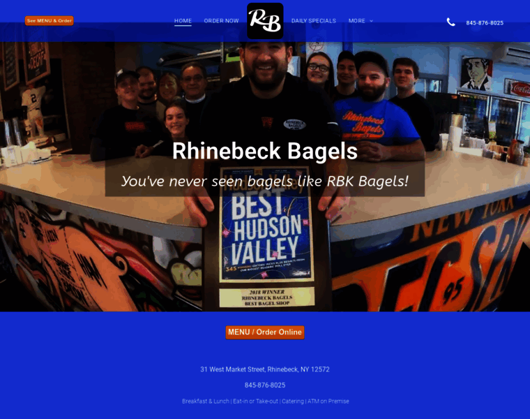 Rhinebeckbagels.com thumbnail