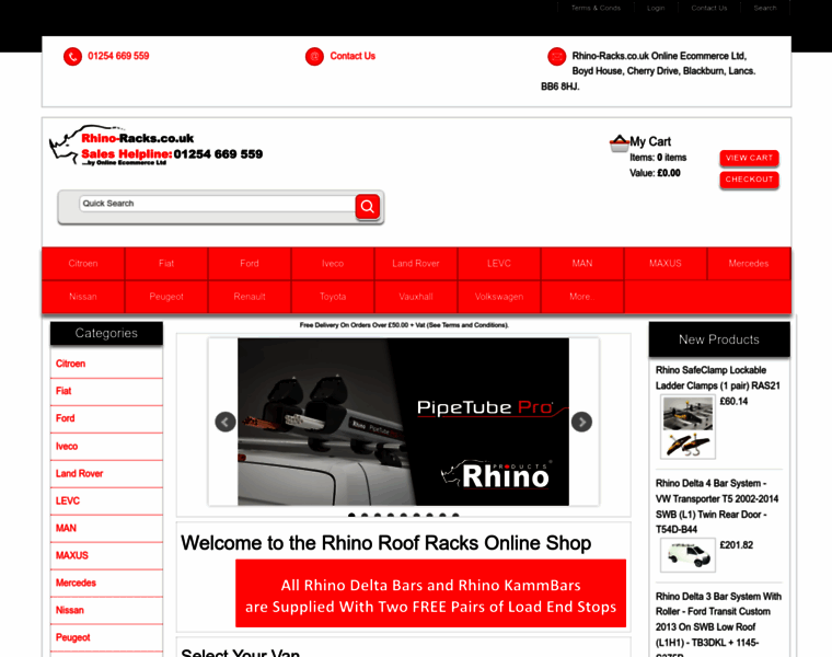 Rhino-racks.co.uk thumbnail