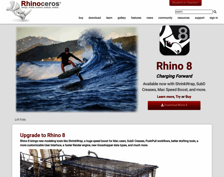 Rhino3d.com thumbnail