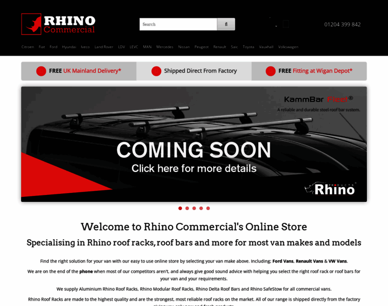 Rhinocommercial.co.uk thumbnail