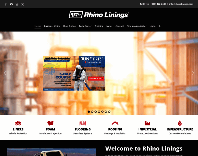 Rhinolinings.com thumbnail