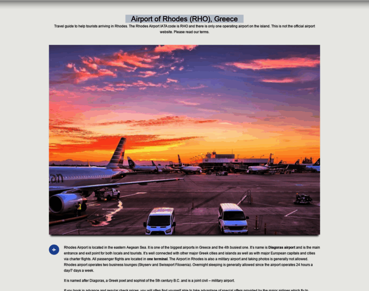 Rhodes-airport.org thumbnail