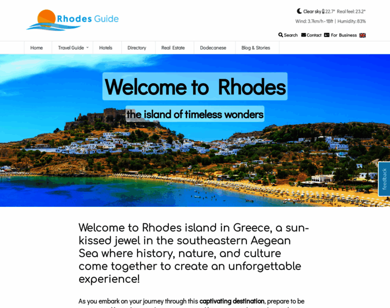 Rhodesguide.com thumbnail