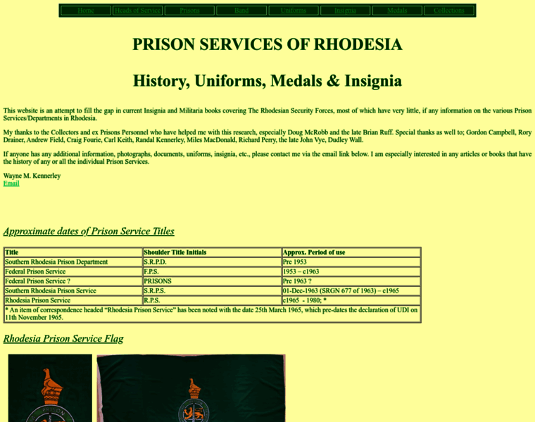 Rhodesianprisonservices.ca thumbnail
