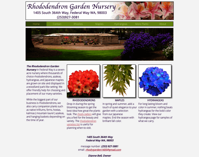 Rhododendrongarden.com thumbnail