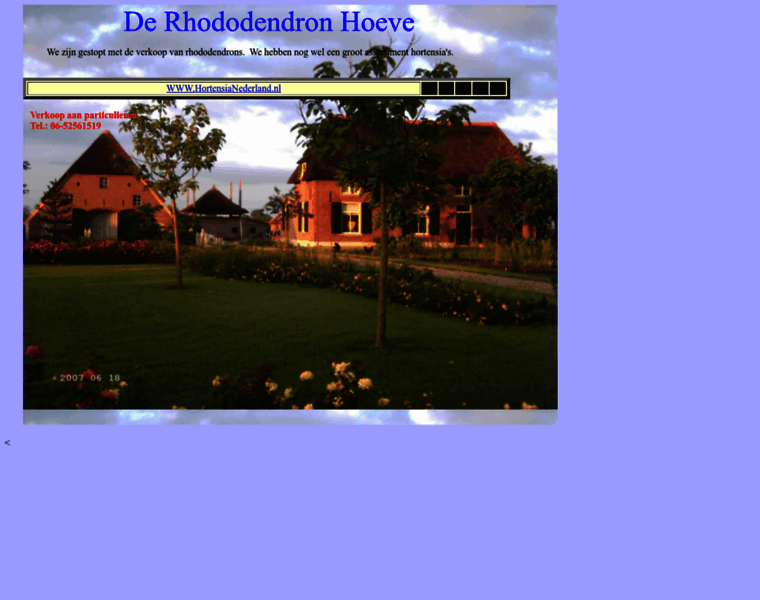 Rhododendronhoeve.nl thumbnail