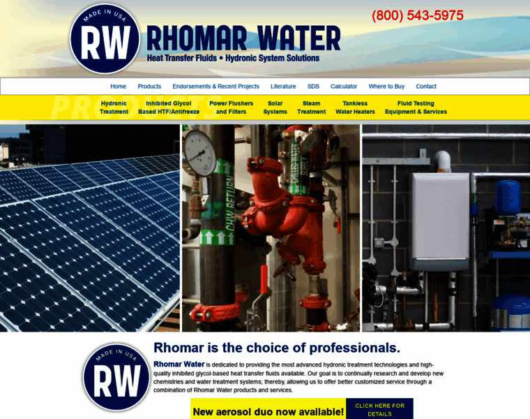 Rhomarwater.com thumbnail