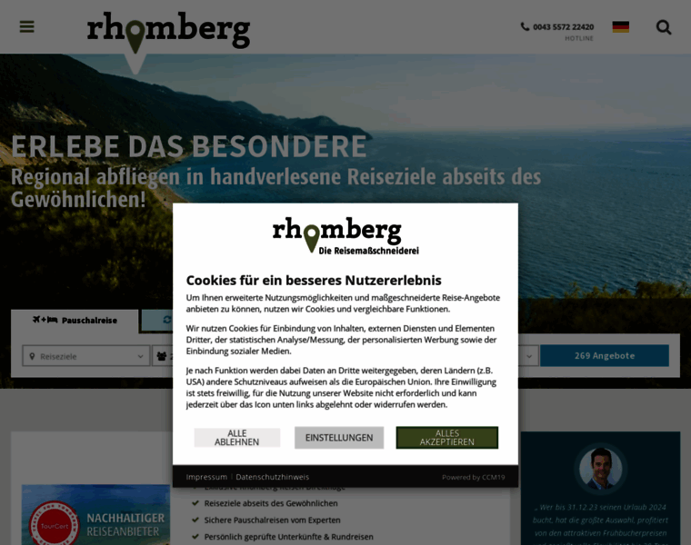 Rhomberg-reisen.de thumbnail