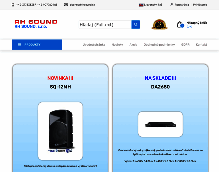 Rhsound.sk thumbnail Rhsound.sk thumbnail