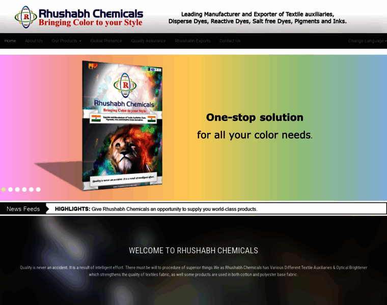 Rhushabhchemicals.com thumbnail