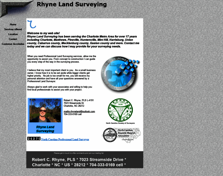 Rhynelandsurveying.com thumbnail