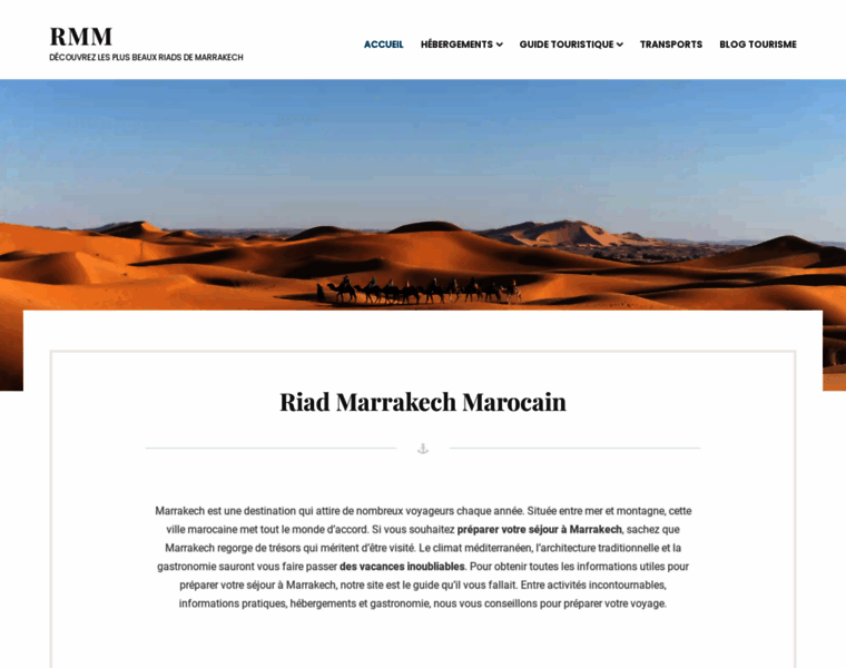 Riad-marrakech-marocain.com thumbnail