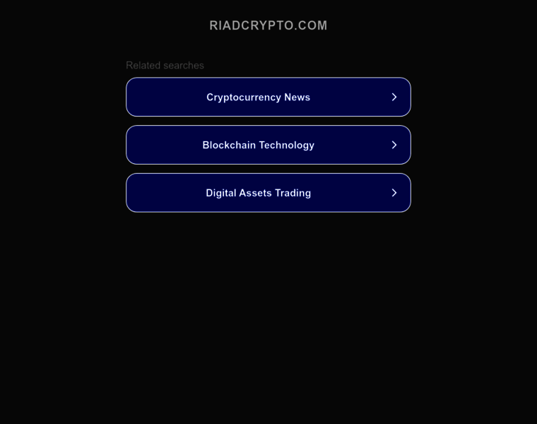 Riadcrypto.com thumbnail