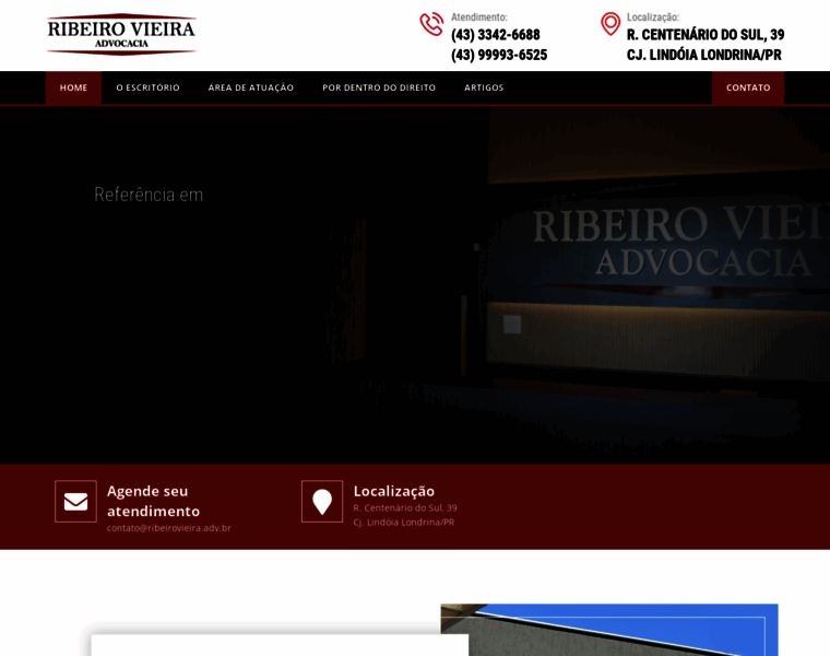 Ribeirovieira.adv.br thumbnail