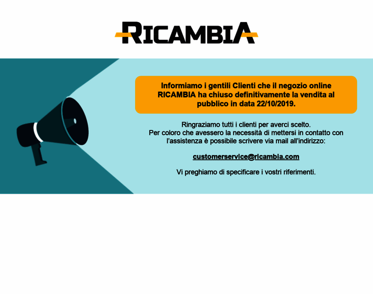 Ricambia.com thumbnail