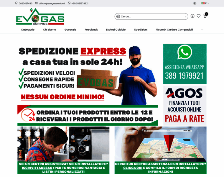 Ricambipercaldaieroma.it thumbnail