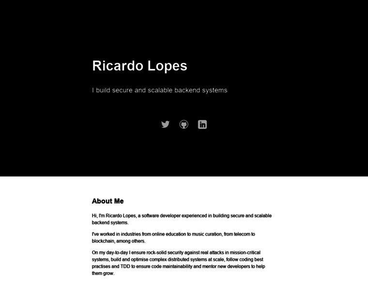 Ricardolopes.net thumbnail