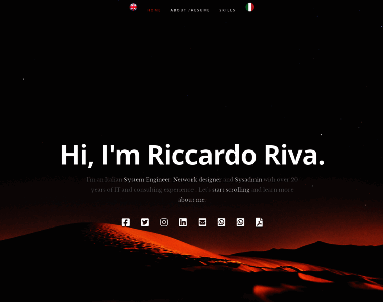 Riccardoriva.info thumbnail